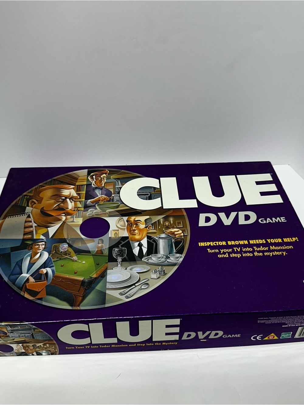 Hasbro Clue DVD Game - Purple